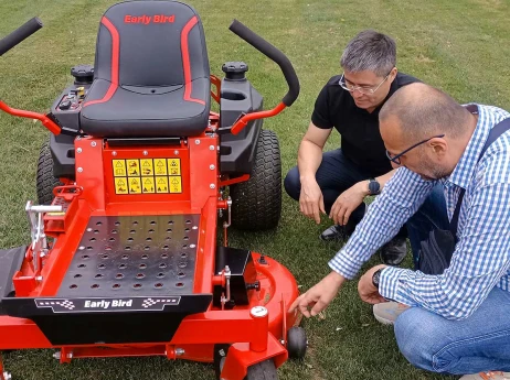 Kutter dedicated technical support for commercial mower operators