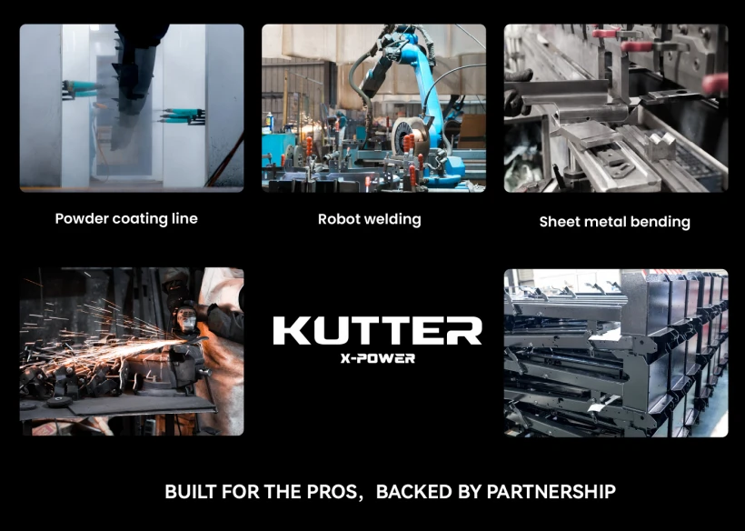 Kutter Commercial Zero Turn Mower Production Line